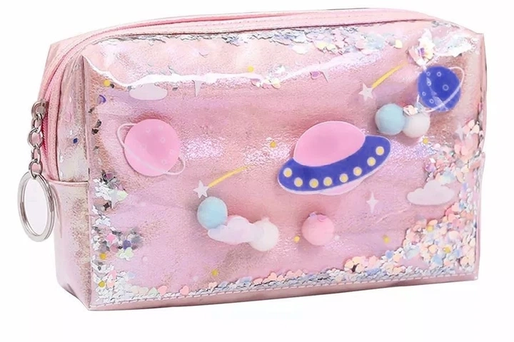 Косметичка Cosmo Shop Star Travel CS1139R рожева