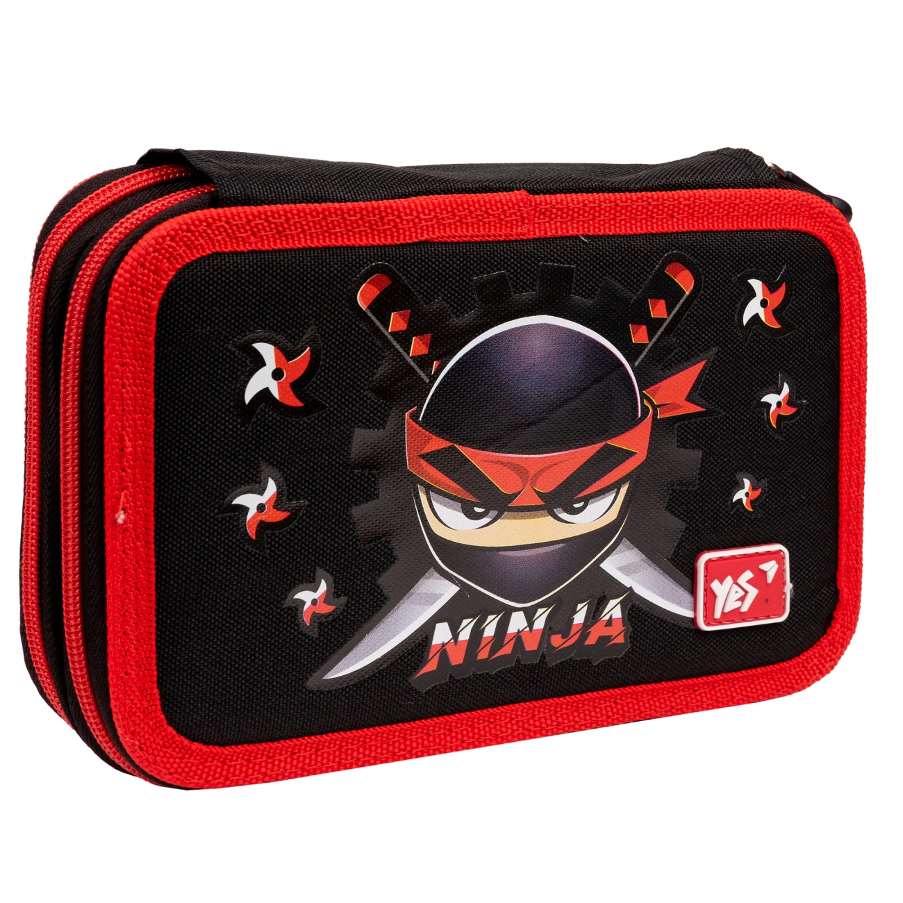 Пенал твердий YES HP-01 подвійний Ninja 533391