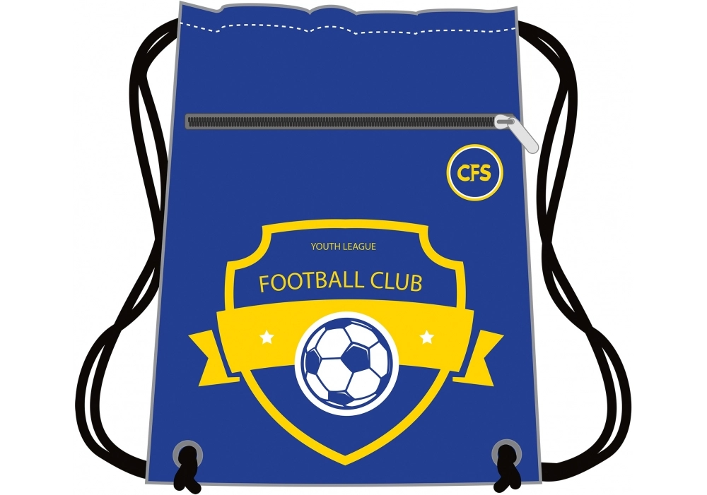 Сумка для взуття на два відділення з блискавкою Football CF85721 Сумка для взуття на два відділення з блискавкою Football CF85721