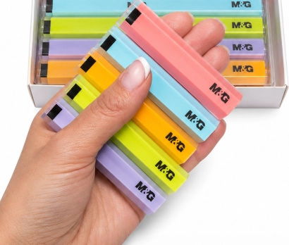 Гумка M&G ColorLab Hexagonal 963VE