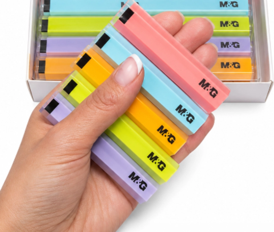Гумка M&G ColorLab Hexagonal 963VE — фото 2