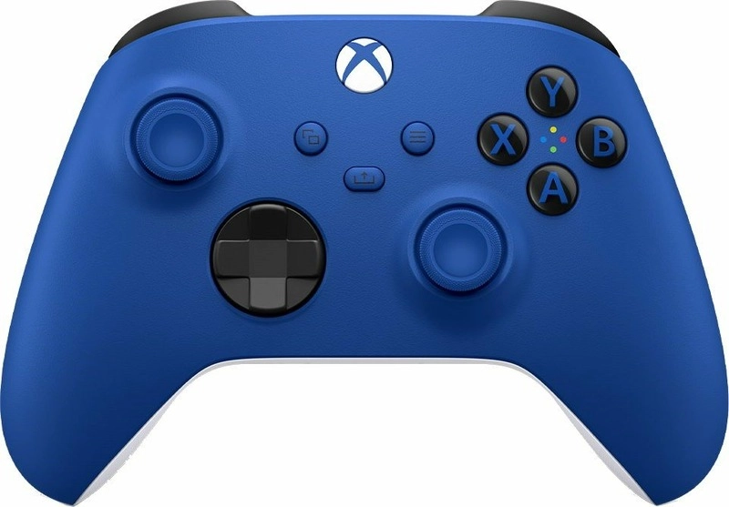 Геймпад Microsoft Xbox Series X/S Wireless Controller with Bluetooth Shock Blue (QAU-00001)