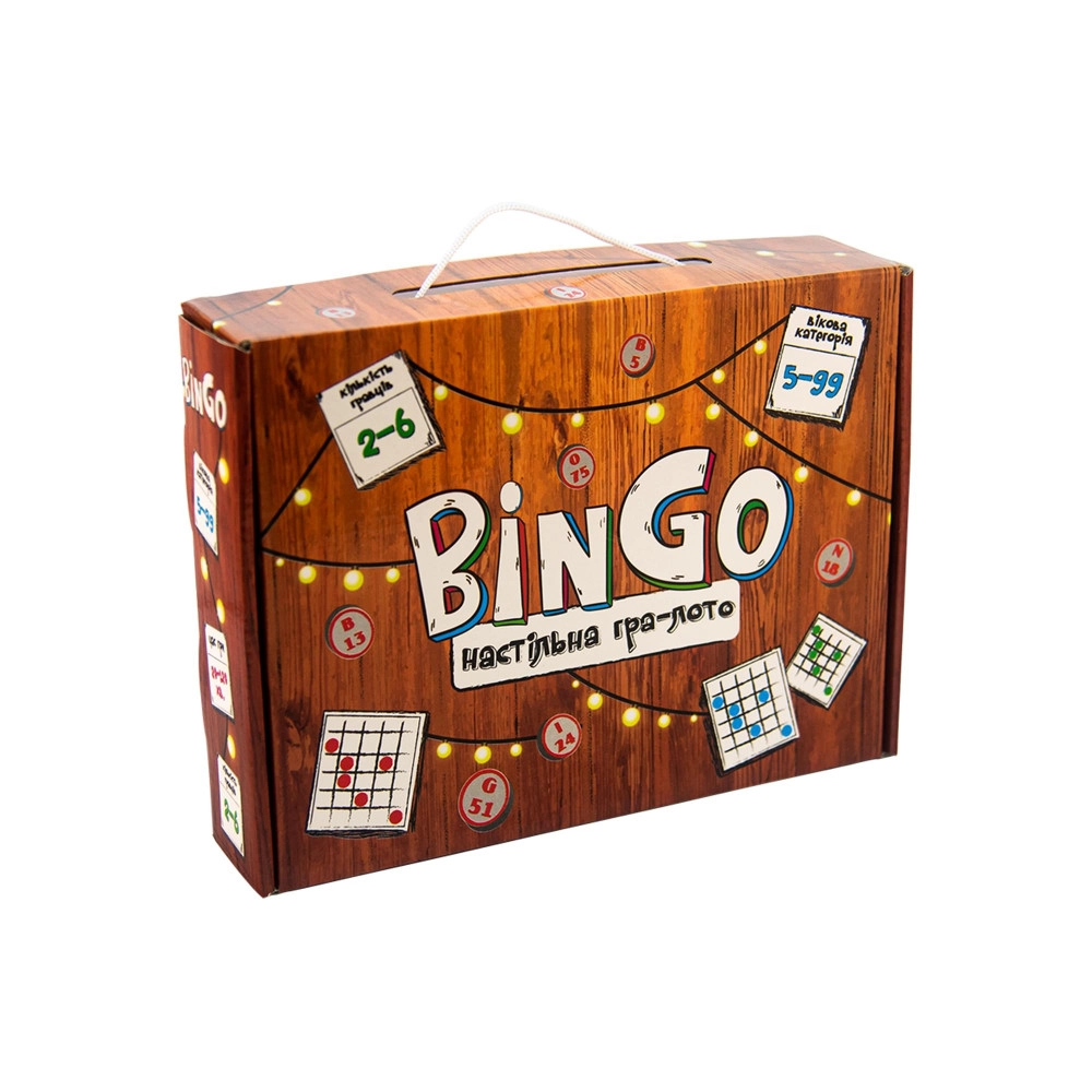 Настільна гра-лото BinGo Strateg 30757