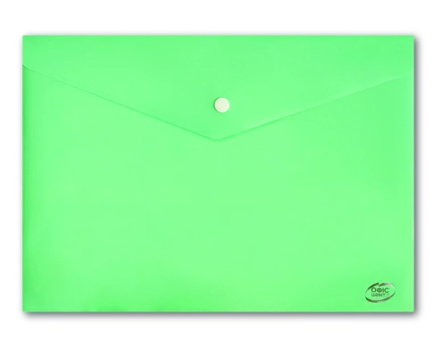 Папка-конверт А4 на кнопці Офіс Центр мятна 180 мкм ОС31301-20 Папка-конверт А4 на кнопці Офіс Центр мятна 180 мкм ОС31301-20