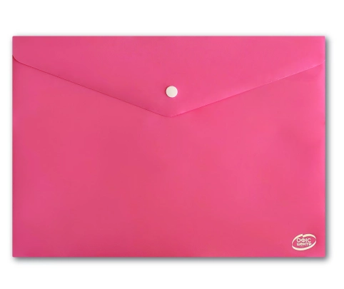 Папка-конверт А4 на кнопці Офіс Центр пастельно-рожева 180 мкм ОС31301-23 Папка-конверт А4 на кнопці Офіс Центр пастельно-рожева 180 мкм ОС31301-23
