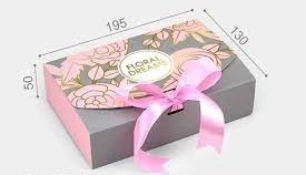 Коробка подарункова WonderPack Стильна міні loral Dreams  М0028-о15