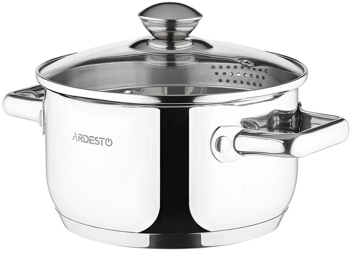 Кастрюля Ardesto Gemini Lecco 2,5 л нержавіюча сталь AR2825CS