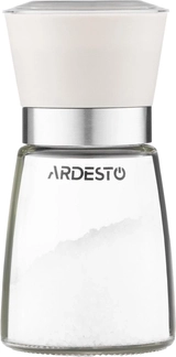 Млинок для солі та перцю Ardesto Gemini бежевий скло AR2101BG