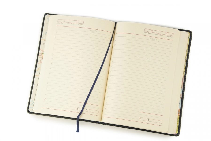 Щоденник Фірмовий A5 Panman Тризуб E027-O5BK-Tryzub