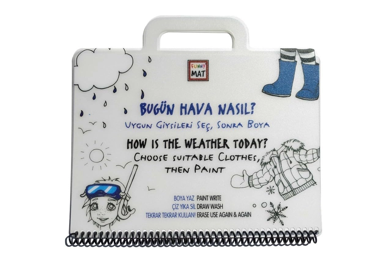 Розмальовка Funny Mat Яка сьогодні погода 1164