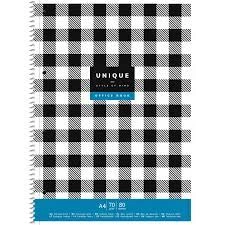 Коледж-блок, спiраль, А4+/80арк., у клітинку A4-080-6506K Student