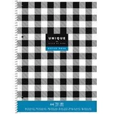 Коледж-блок, спiраль, А4+/80арк., у клітинку A4-080-6506K Student