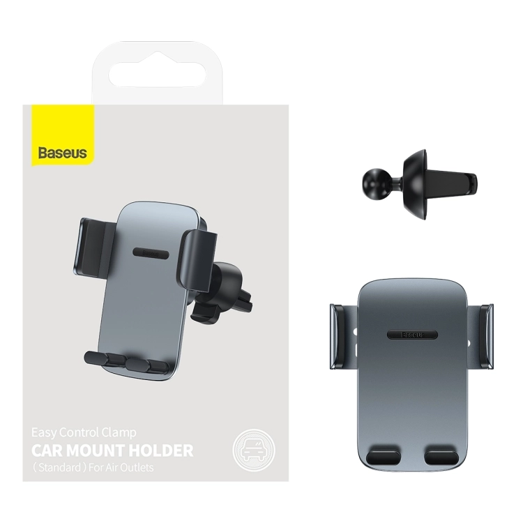 Тримач для мобiльного Baseus Easy Control Pro Clamp Car Mount Holder (Air Outlet Version) Tarnish