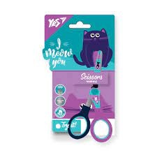 Ножиці YES Kittycon з принтом на лезі 13см 480412