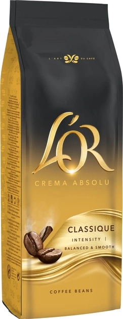 Кава в зернах LOR Crema Absolute Classic 500г