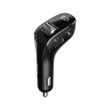 АЗП з FM-модулятор Baseus Streamer F40 AUX wireless MP3 car charger Black