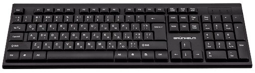 Клавіатура дротова Grunhelm KB-102WD