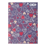Щоденник шкільний СЕРЦЯ, В5, 40арк, тверд. обкл., матова ламінація, KIDS Line