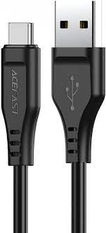 Кабель ACEFAST C3-04 USB-A to USB-C TPE 1.2m Black