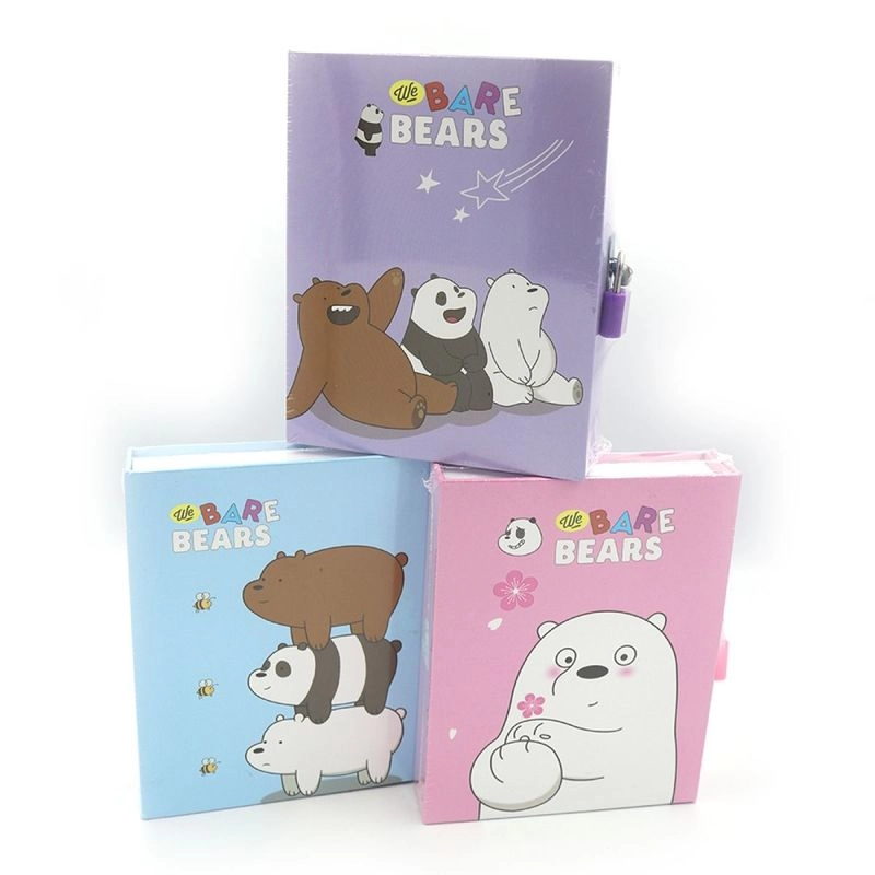 Блокнот на замочку Bare 12,5х14,5см YH64K-B0314
