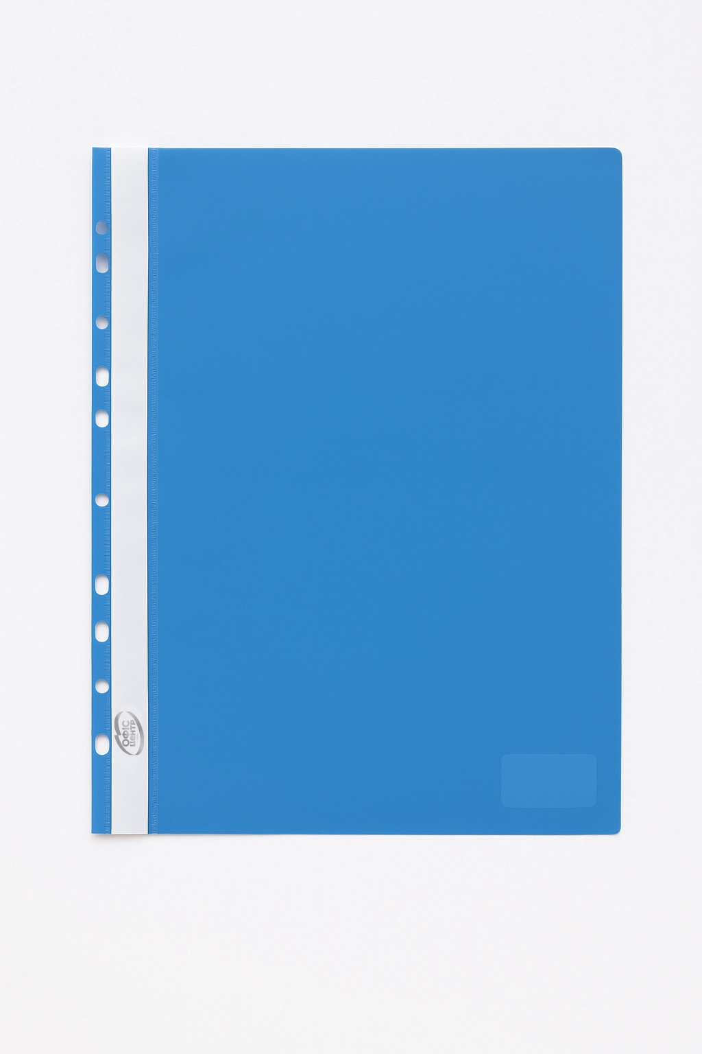 Папка-швидкозшивач А4 Офіс Центр з перфорацією синя ОС31510-02