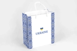 Пакет подарунковий WonderPack 215х245х110мм UKRAINE ПР001-о16