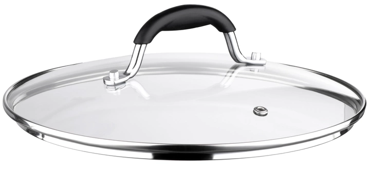 Кришка Ardesto Black Mars 26 см скло нержавіюча сталь cилікон AR0726SL