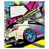 Зошит 24 аркуша лінія YES Colour car 766658