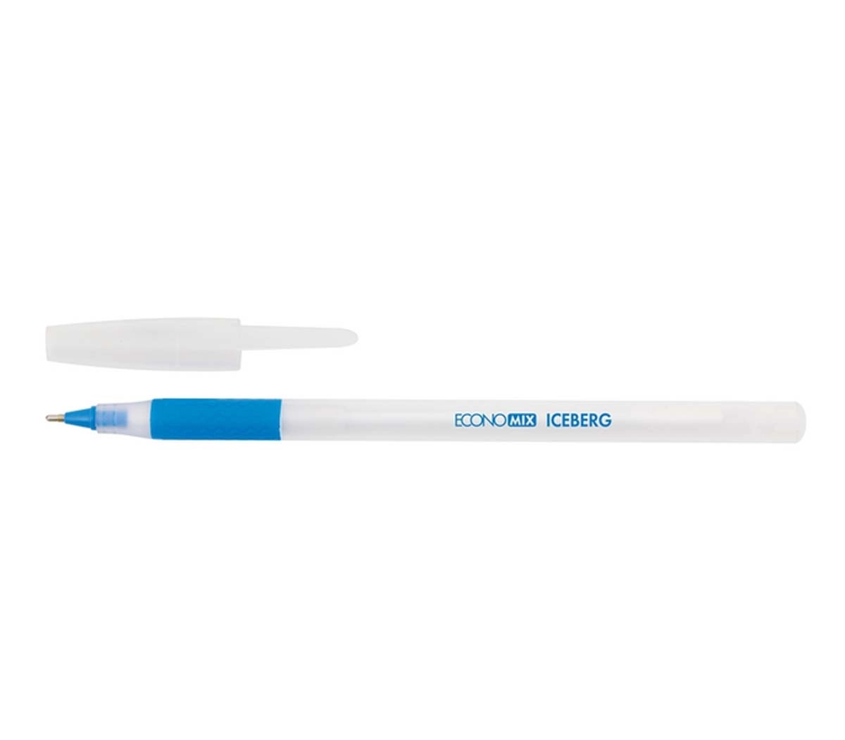Ручка масляна ICEBERG 10197 Economix  синя
