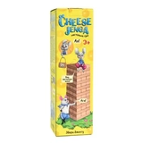 Настільна гра Cheese Jenga 54 бруски Strateg дерев яна українською мовою 30545