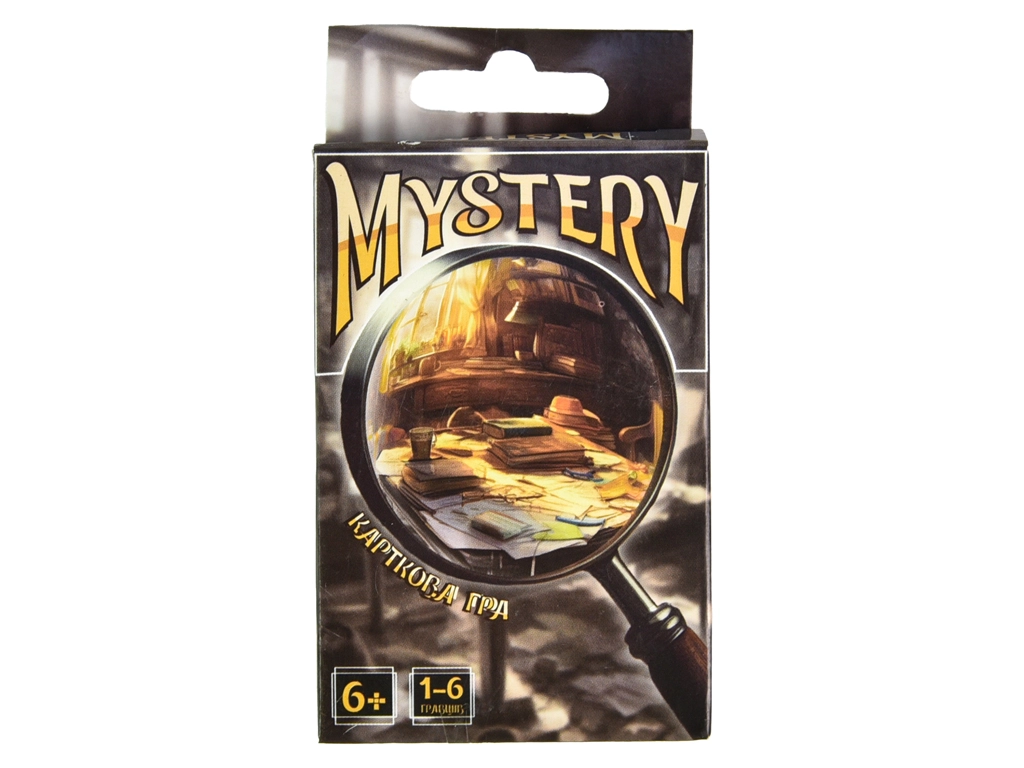 Карткова гра Strateg Mystery розважальна українською мовою 30393 Карткова гра Strateg Mystery розважальна українською мовою 30393