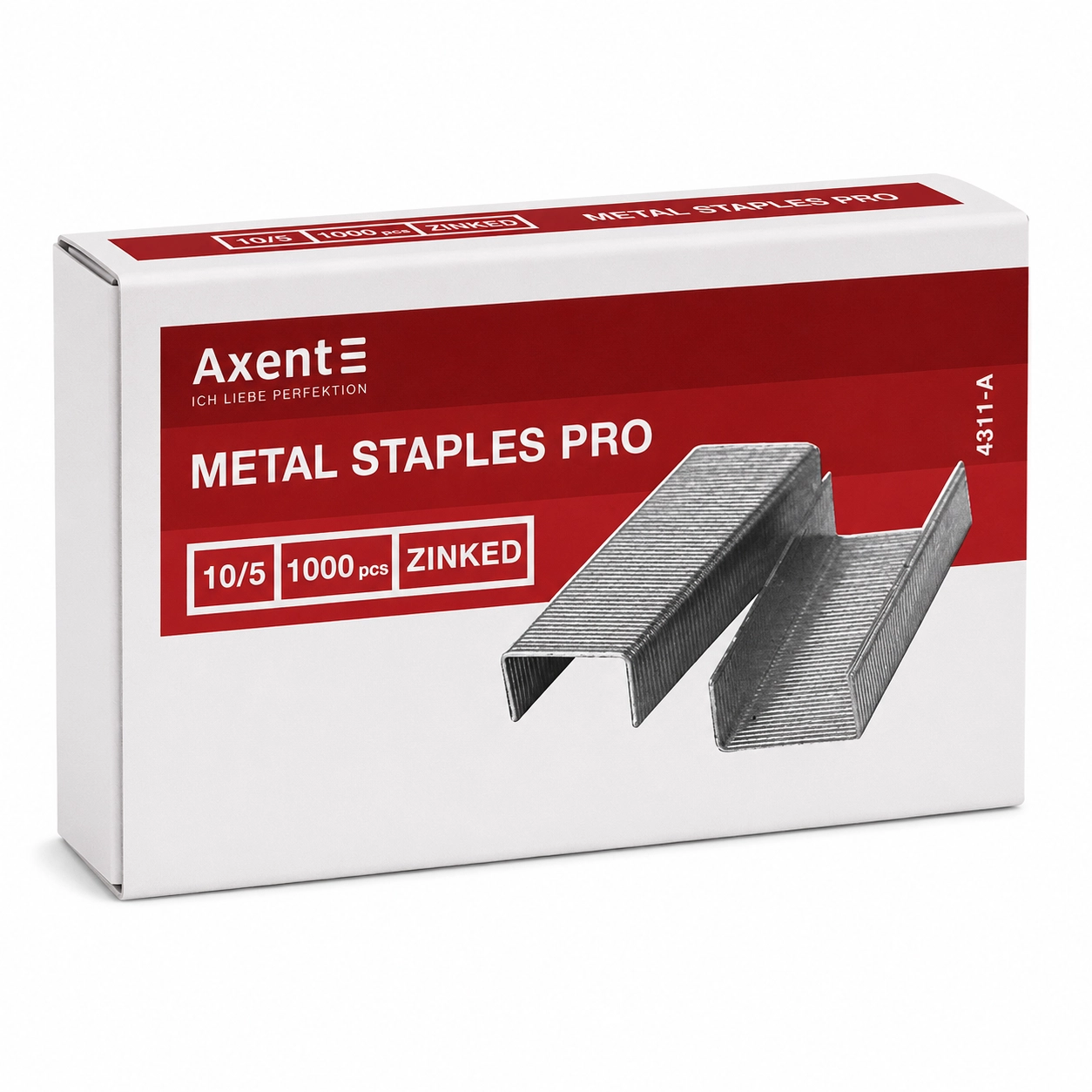 Скоби №10 Pro 4311 Axent нікель 