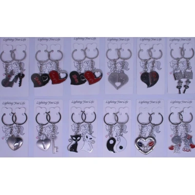 Брелок металевий Парочка 259-Н