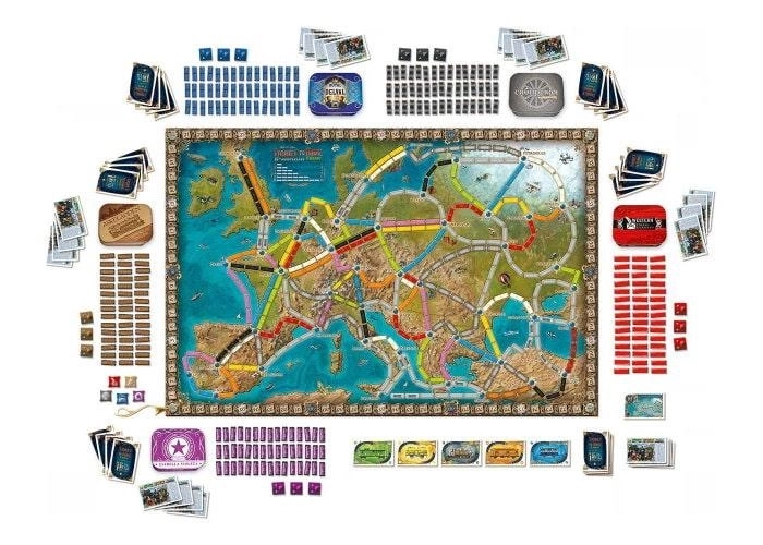 Гра настільна Ticket to Ride Europe – 15th Anniversary DOW720033