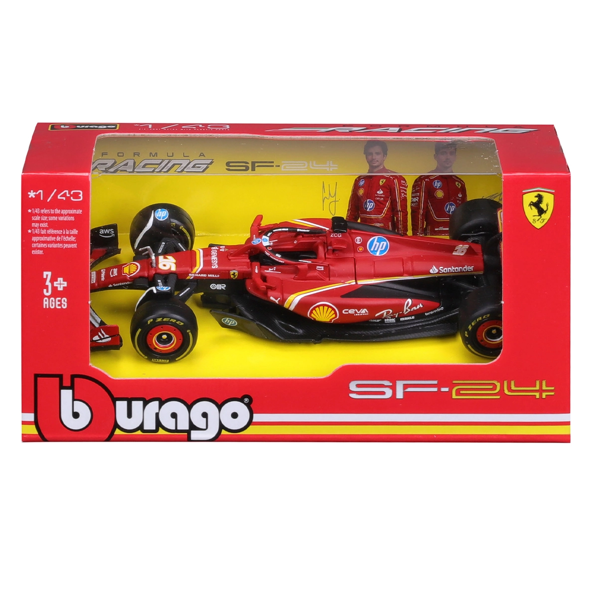 Автомодель - FERRARI RACING - SF-24 18-36844