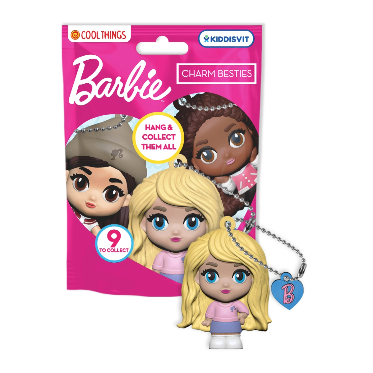 Фігурка-сюрприз на ланцюжку COOL THINGS серії Barbie- НАЙКРАЩІ ПОДРУЖКИ BR052 Фігурка-сюрприз на ланцюжку COOL THINGS серії Barbie- НАЙКРАЩІ ПОДРУЖКИ BR052