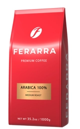 Кава в зернах Ferarra Caffe 100% Arabica з клапаном 1кг