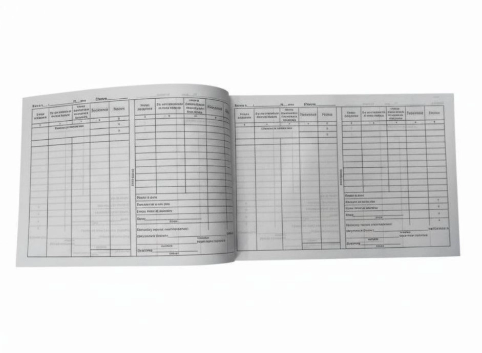 Касова книга А4 50 аркушів офсетна — фото 2