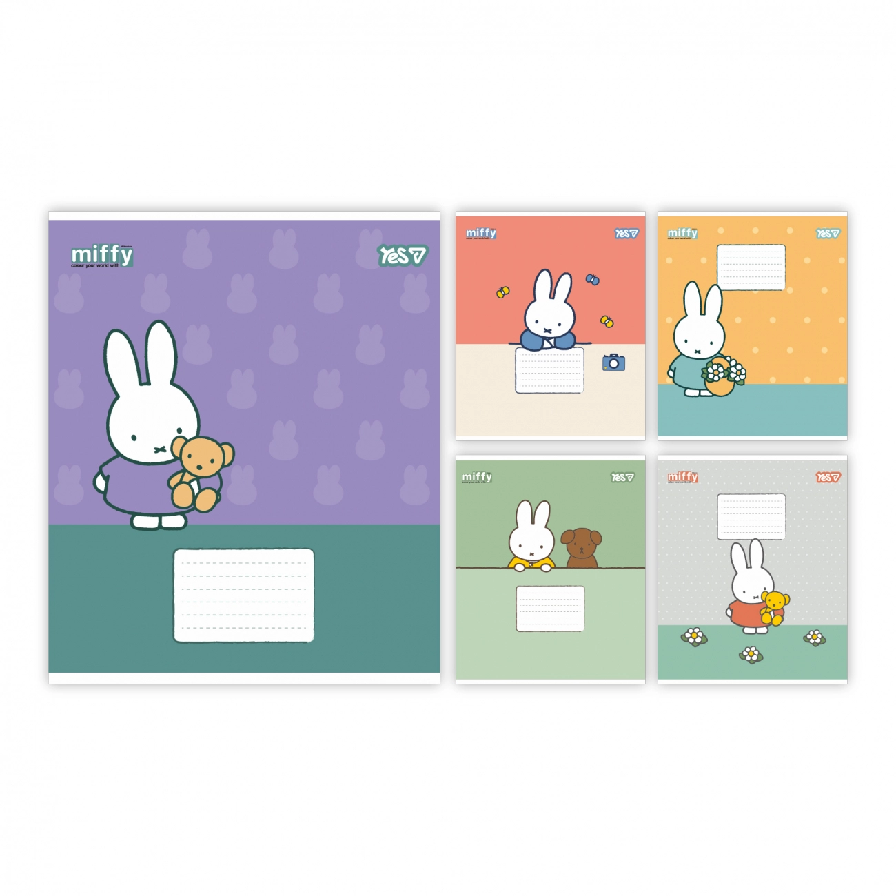 Зошит учнівський 12 лінія Yes My Miffy 768652 Зошит учнівський 12 лінія Yes My Miffy 768652