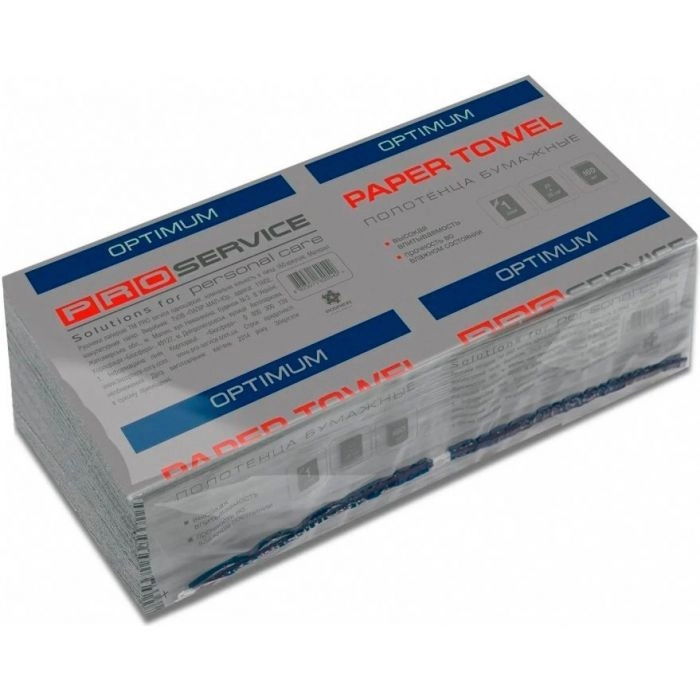 Рушники паперові макулатурні Optimum V-скл сірий LIGHT 160шт 33760852
