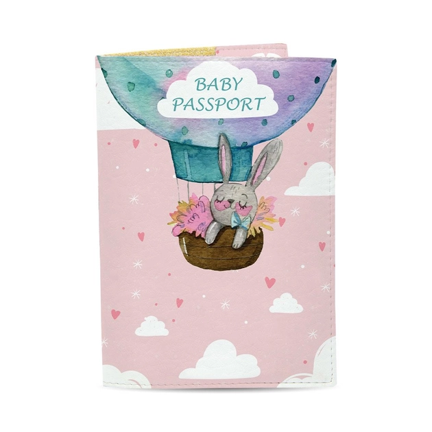 Обкладинка на паспорт Just Cover-Дитячий зайчик