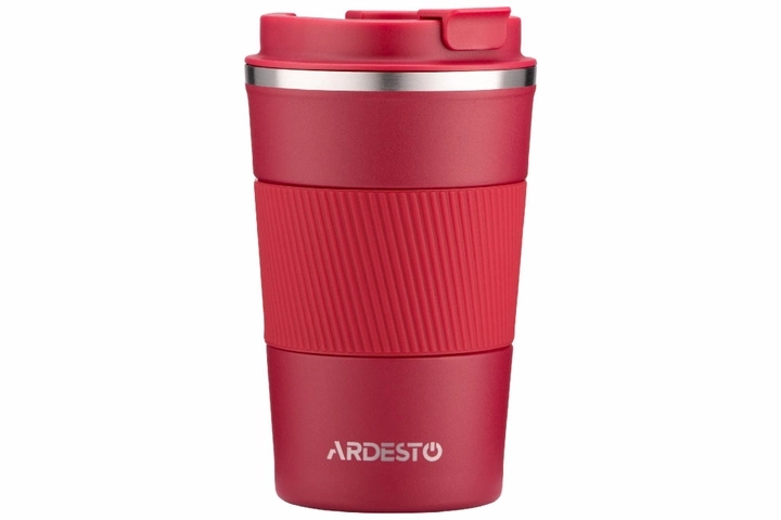 Термокухоль Ardesto Viva Magenta 380 мл нержавіюча сталь червоний AR2638V Термокухоль Ardesto Viva Magenta 380 мл нержавіюча сталь червоний AR2638V