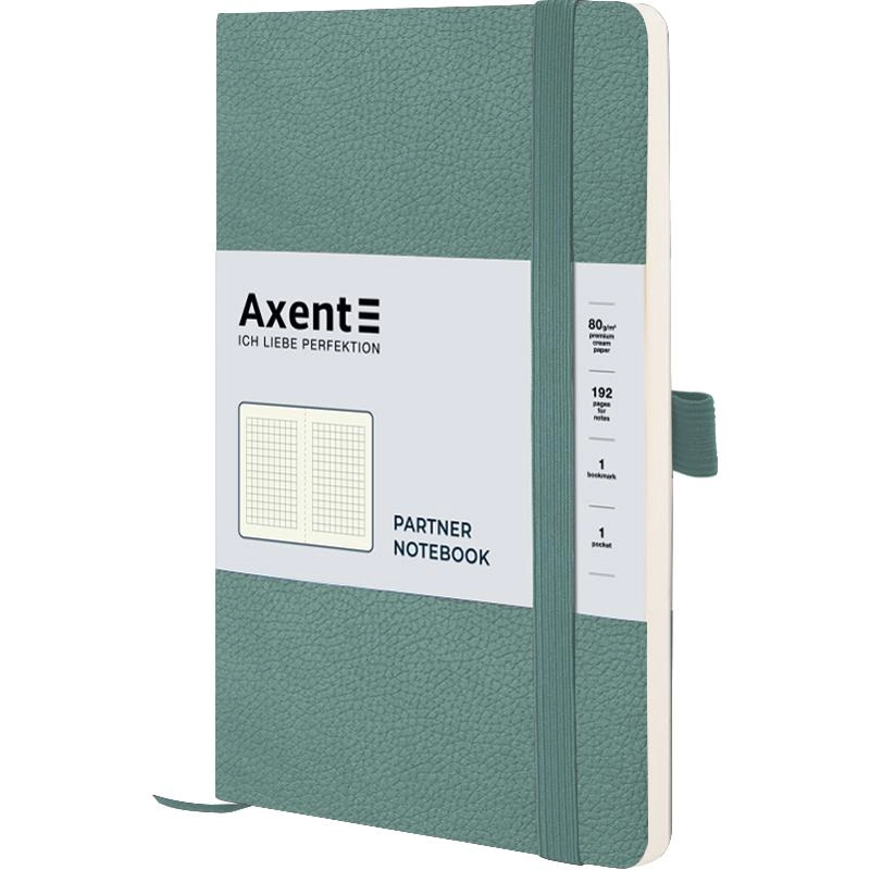 Книга записна Axent Partner Soft Skin 125х195 96 аркушів клітинка 8616-48-A Книга записна Axent Partner Soft Skin 125х195 96 аркушів клітинка 8616-48-A