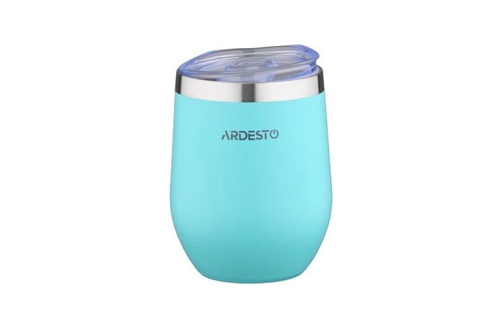 Термокухоль Ardesto Compact Mug 350 мл блакитний нержавіюча сталь AR2635MMS