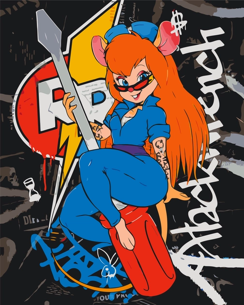 Картина за номерами Origami UA Дісней Гаєчка 40х50 см