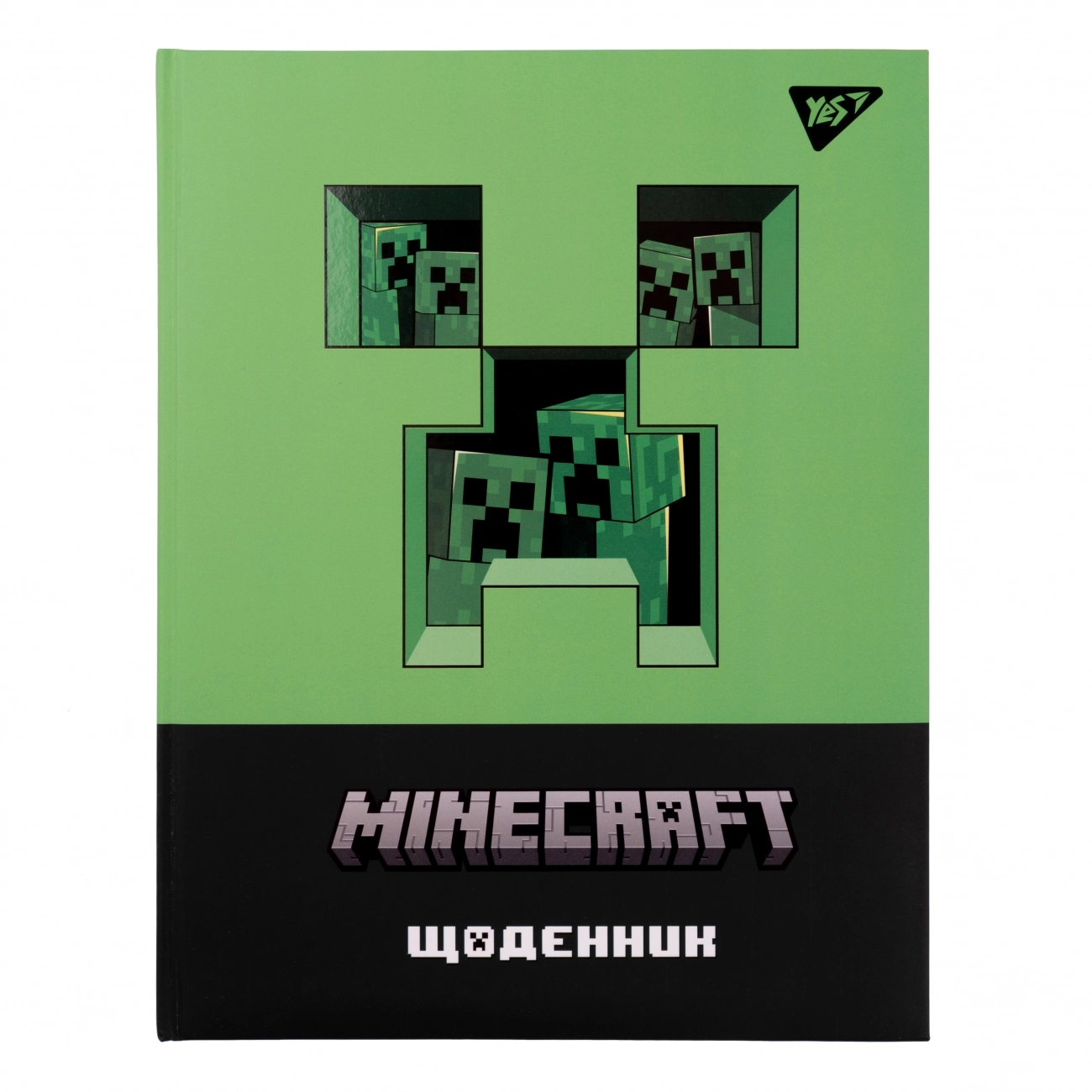 Щоденник шкільний YES твердий Minecraft софт-тач, УФ-лак