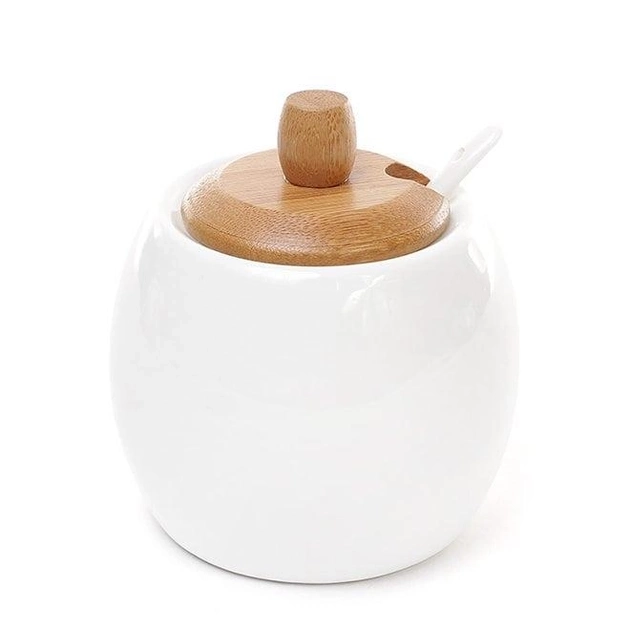 Цукорниця з ложкою і бамбуковою кришкою Naturel 375-328