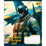 Зошит 24 аркуша лінія YES Defenders of Ukraine 766390