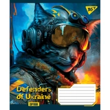 Зошит 24 аркуша лінія YES Defenders of Ukraine 766390