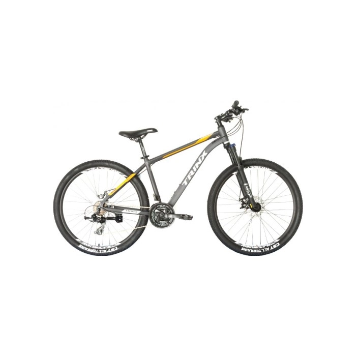Велосипед Trinx M116 Elite 27.5 рама-19 Matt-Grey-Orange-Grey (M116Elite.19MGOG)